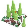 5 Bottle Shape Custom Plastic Highlighter Pen W/ Camouflage Tray